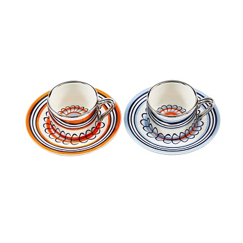 Кофейная пара Floral Espresso I, 2&nbsp;шт.