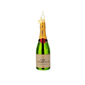 Ёлочная игрушка Champagne Bottle