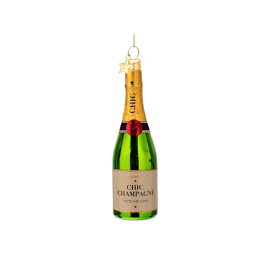 Ёлочная игрушка Champagne Bottle