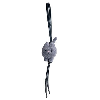 Игрушка из шерсти «Серая кошечка Мурзалетта»
