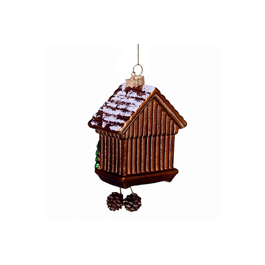 Ёлочная игрушка Cuckoo Clock Brown