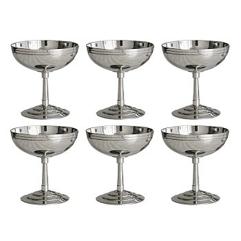 Креманки из металла, Франция, 6&nbsp;шт.