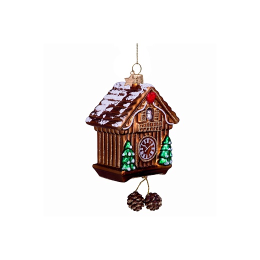 Ёлочная игрушка Cuckoo Clock Brown