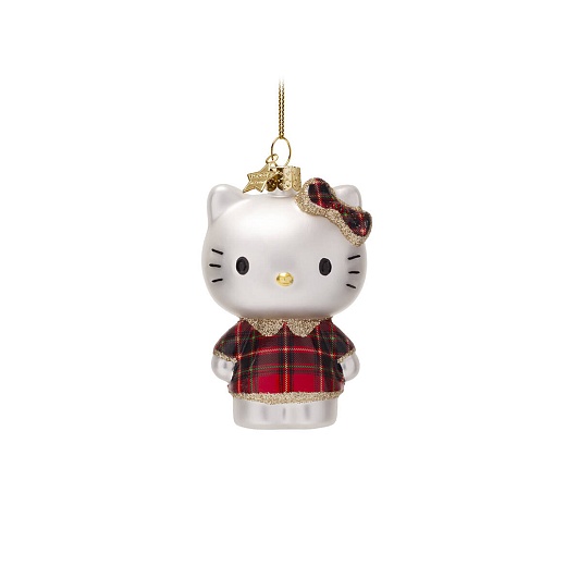 Ёлочная игрушка Hello Kitty Scottish Dress