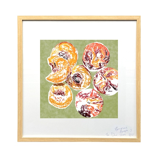 Постер «Хочется персиков» в раме