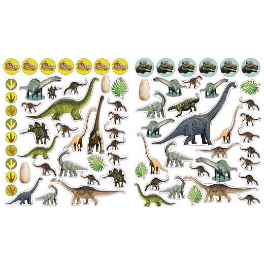 Набор стикеров Eyelike Stickers: Dinosaurs