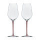 Бокалы для белого вина и шампанского Empreinte PrySm Red, 2 шт в интернет-магазине The Dar