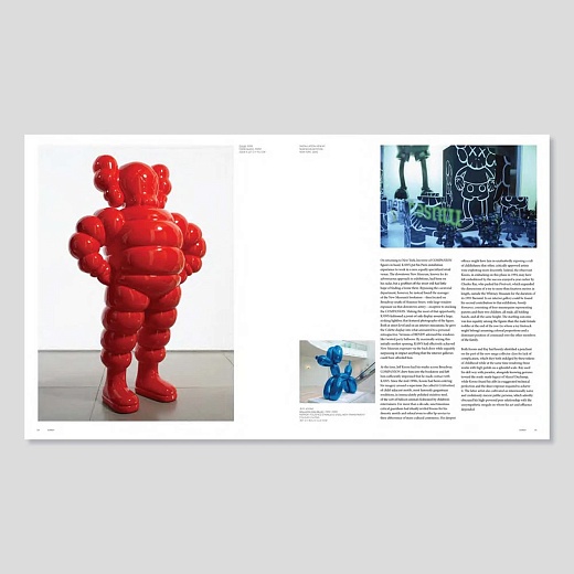 Книга KAWS — Contemporary Artists Series