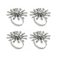 Кольца для салфеток Dazzling Snowflake, 4 шт в интернет-магазине The Dar