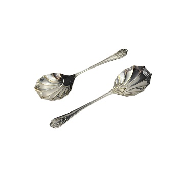 Приборы для подачи, посеребрение, Англия