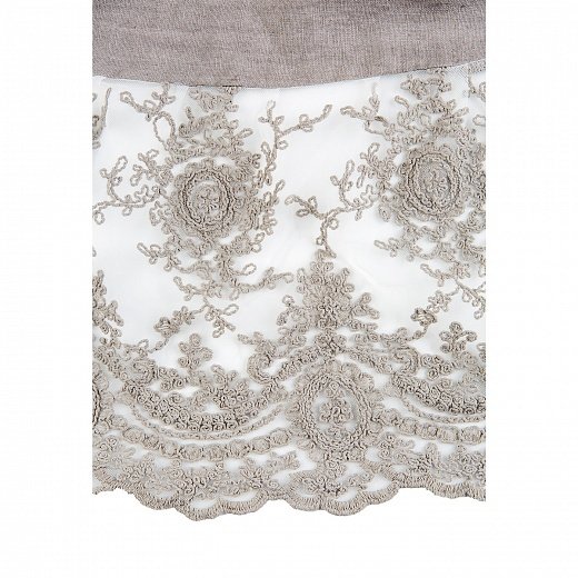 Скатерть круглая Cornice Corinzio – Fango