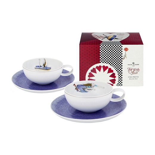 Чайная пара Tea with Alice, 2 шт.