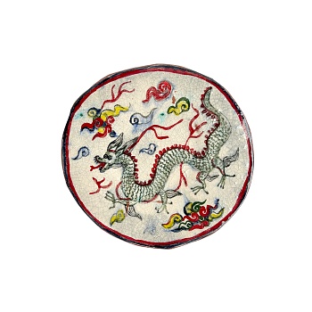 Десертная тарелка «Дракон»