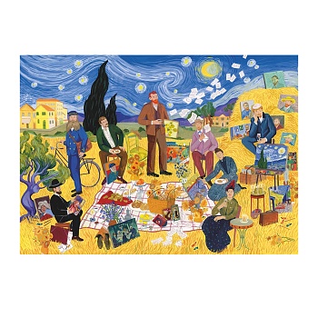Пазл Dinner with Van Gogh