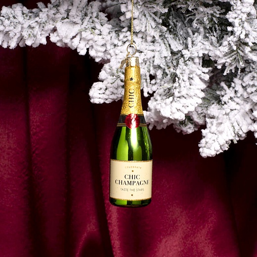 Ёлочная игрушка Champagne Bottle