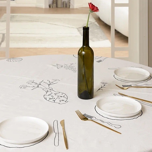 Скатерть бежевая в интернет-магазине The Dar Скатерть бежевая