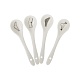 Чайная пара с ложкой Undressed, 4 шт в интернет-магазине The Dar